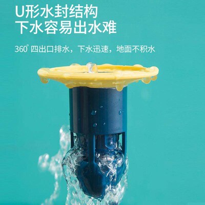 Floor Drain Odor Preventer - Universal Drain Cover for Odor,