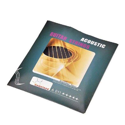 6PCS Gauge Steel Guitar Strings 028mm 038mm 056mm 081mm