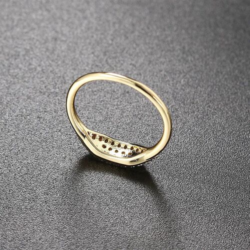 Dainty Minimalist Stacking Ring For Women rend Cubic Zircon