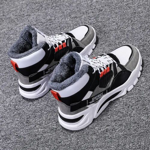 Winter Mens Boots Fashion Thick Bottom Non-slip Warm Winter