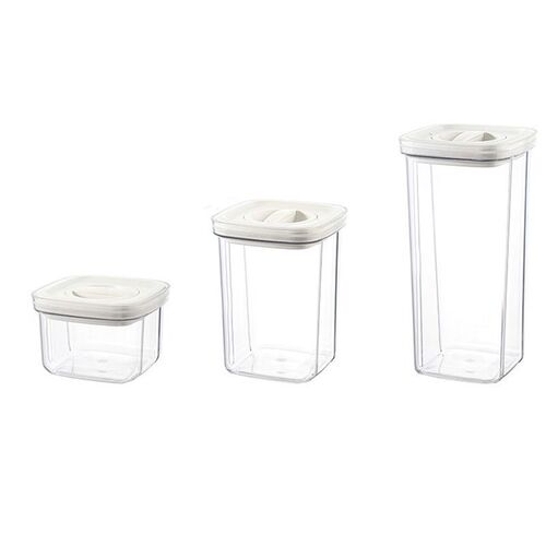 Simple Rotating Sealed Jar for Snack Light Food PET Food Gra