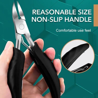 1 Pcs Nail Clippers Thick Ingrown Toenails Sharp Curved Blad