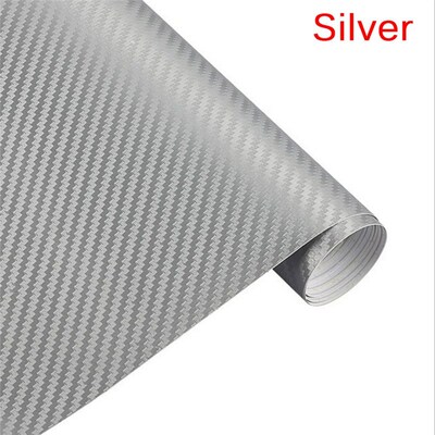 1pc 3D Carbon Fiber Matte Vinyl Film Car Sheet Wrap Roll St