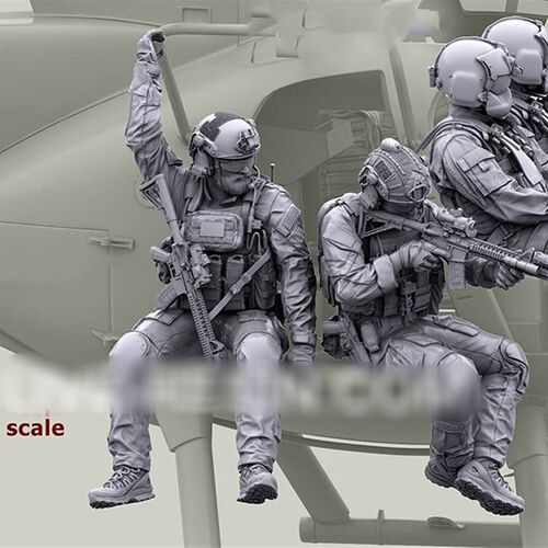 1/35 Resin Model Figure GK,Modern military theme (9PCS/set,