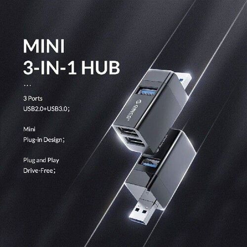 USB 3.0 Mini Hub USB 2.0 HUB Adapter Extender Free Drive