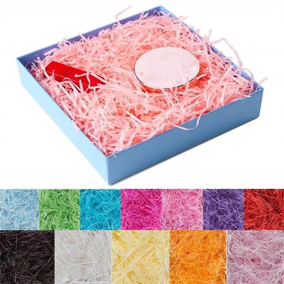 50g Easter Basket Grass Filler Paper Stuffing Shredded Crink