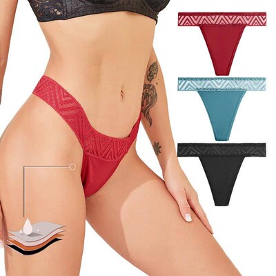 4-Layer LeakProof Menstrual Period Panties Women Period Pant