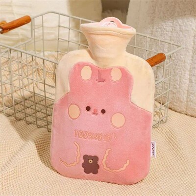 1000/500ml Cute Large Warmer Hot Water Bag for Period Pain S
