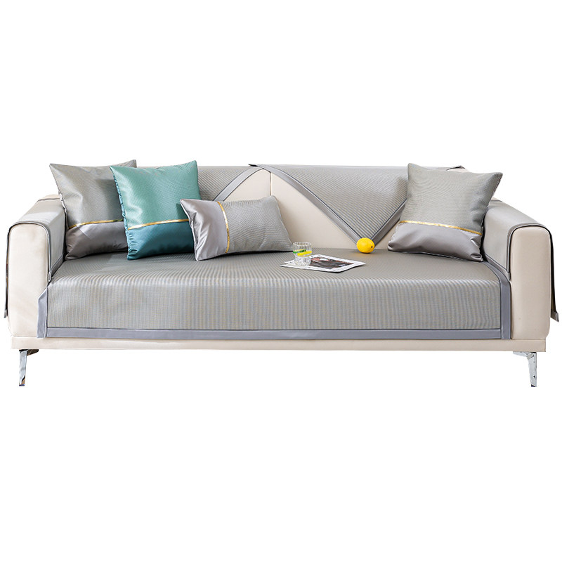 夏天冰丝沙发垫子2023新款凉席坐垫夏季沙发垫皮沙发罩巾盖布,居家布艺,沙发垫,淘宝优惠券,粉丝福利购,淘宝优惠卷