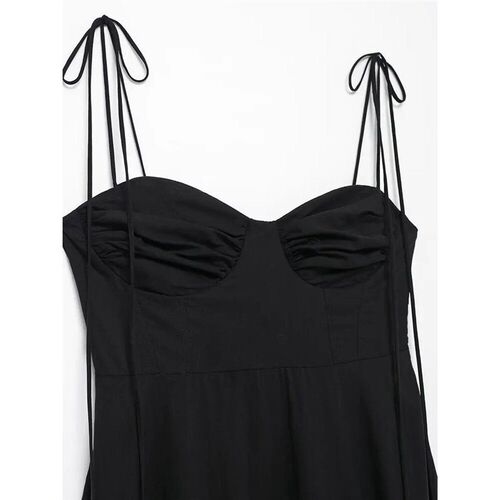 2024 Summer New Woman Dress Spaghetti Strap Sleeveless