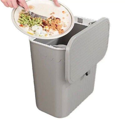 Hang Trash Can Kitchen Rubbish Can Trash Container Hangable