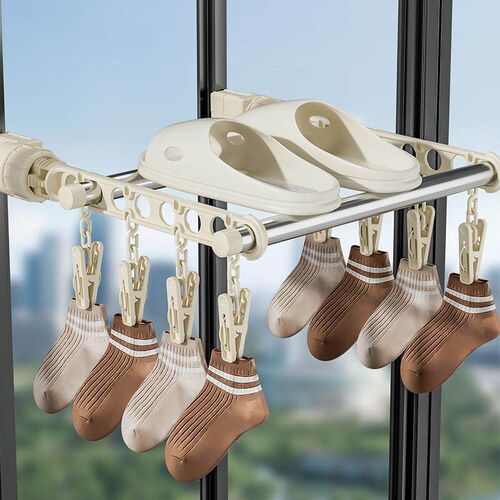8-Hole Hanger for Travel and Business Trips - Portable Cloth
