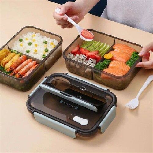 Transparent Lunch Box For Kids Food Storage Container With