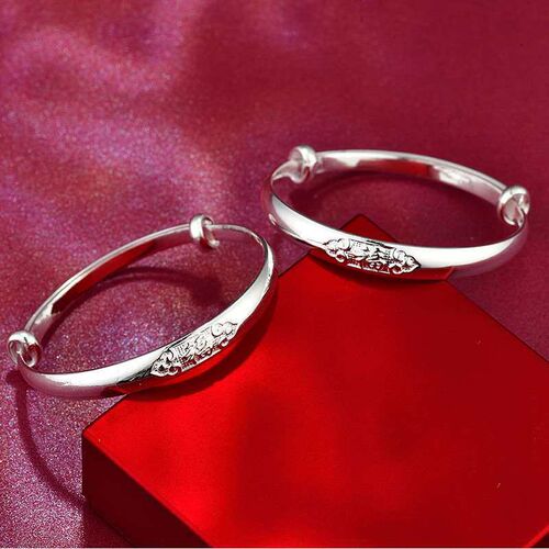 S Foot Silver Fortune Push-Pull Brlet Baby Children Full Moo
