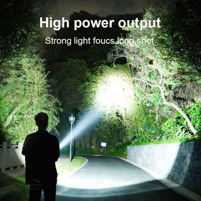 Brightest XHP160 Diving Flashlight Underwater 1000m Professi