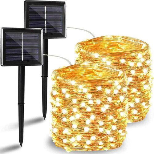 32m 22m 7m LED Solar Light Outdoor Fairy Garland String Ligh
