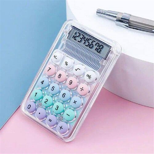 Mini Pocket Calculator 8 Digit Calculator Portable Handheld