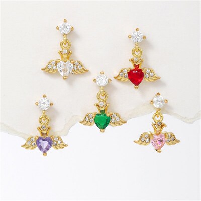 Colored Zircon Stainless Steel Rods High-level Ear Bone Nail