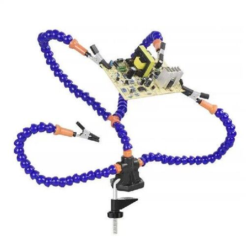 Helping Hands Soldering Third Hand PCB Tool 3 Flexable Arms