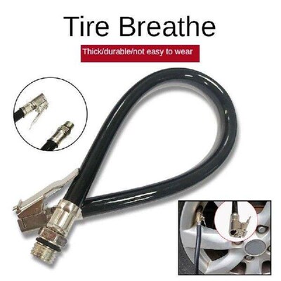 Universal Car Air Rubber Hose Copper Lock Clip Chuck Tire