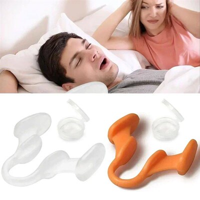 1Pc Silicone Anti-Snoring Corrector Snore Prevention Gadget