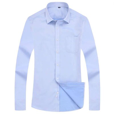 4XL 5XL 6XL 7XL 8XL Large Size Mens Business Casual Long Sl