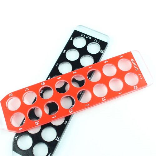 Retinoscopy Lens Rack Set Optical Instrument 32 Lenses Nylon
