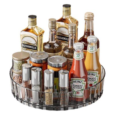 Kitchen Rotating Spice Organizer, Countertop Dedicated Rotat