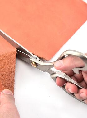 式不日钢裁缝剪剪刀缝纫服装剪布裁布家用专业手工8-1INU2寸大剪