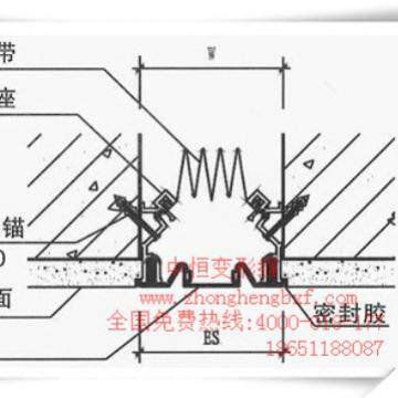 外墙缝913橡胶嵌平型E1建筑形伸缩缝沉降缝厂变R家