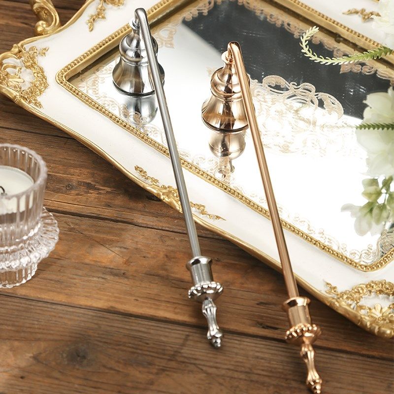 香薰蜡烛灭烛铃防烫灭烛罩熄灯罩装饰灭烛器手工艺摆件金属高级感,家居饰品,灭烛剪,淘宝优惠券,粉丝福利购,淘宝优惠卷