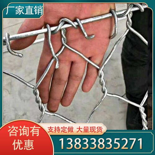 镀锌格宾网石笼网箱雷诺护垫加筋麦克垫宾格铅丝石笼高尔凡绿宾垫