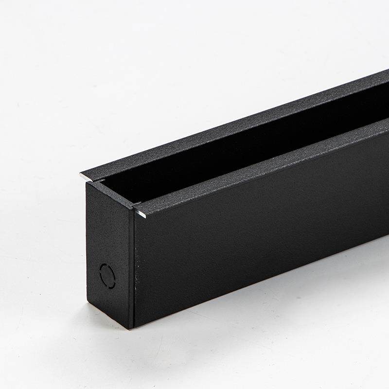 导有边框暗轨装嵌入式导轨磁吸道轨道轨K20灯磁轨道磁吸轨