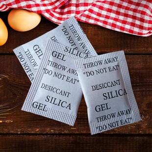 1克环保粒优硅胶颗干燥剂工业质电鞋服皮具防OGR潮珠吸子附剂1箱