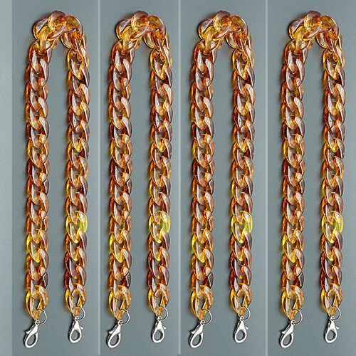 60/110cm  Acrylic Bag Chain  Strap handle crossbody Removabl