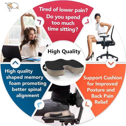 For Tailbone Sciatica back Pain relief Comfort Office Chair