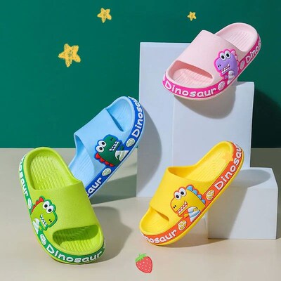 Children Slippers Kids Summer Cartoon Beach Shoes Boys Girls