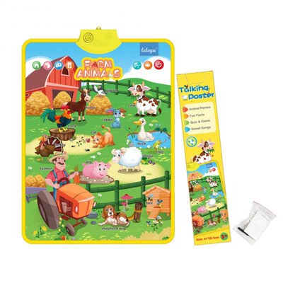 Learning English Wall Chart Early Education Pvc Educational