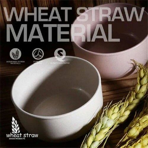 1~10PCS Wheat Straw Bowl Colorful Household Kitchen Fruit