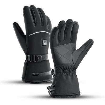 Electric Heated Gloves Motorcycle Winter Moto Heated Gloves