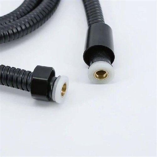 1.5M 2M Stainless Steel Black Shower head water Hose