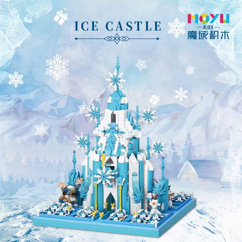 New 3D Mirco Particle Friends Dearm Castle House Model Build