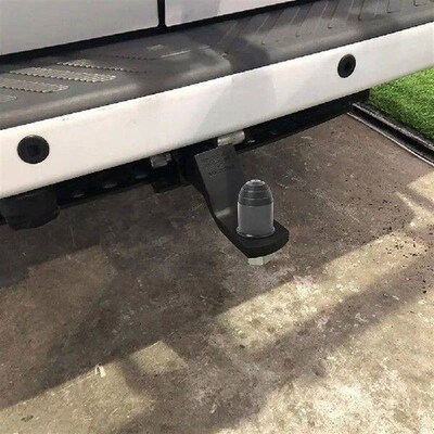 Auto Vehicle Tow Bar Ball Cap Cover Plastic Ellipse Prevent