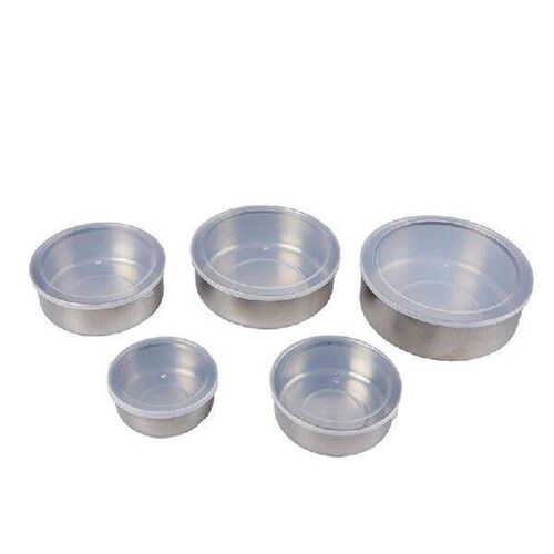 5Pcs Food Storage Box Stainless Steel Food Containers With