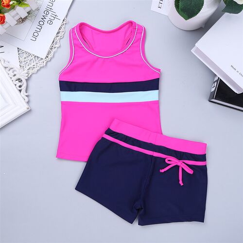 Children Swimwear Girl Two piece Swimsuit  Summer Kids Bikin