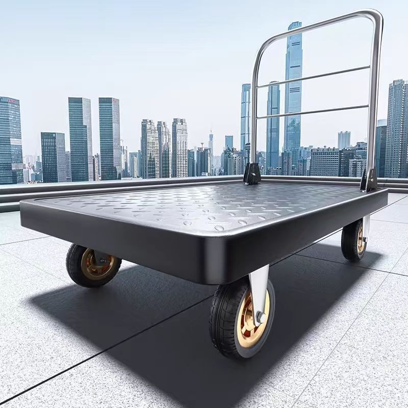 加厚钢板小推车拉货专用手推车平板车搬运车家工用手推车拖车,收纳整理,家用收纳手推车,淘宝优惠券,粉丝福利购,淘宝优惠卷