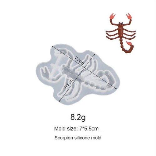 LUDA Insect Fondant Moulds, Bug Cake Decoration Silicone