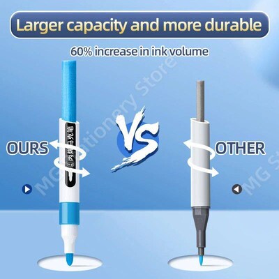 M&G acrylic paint marker pen full set car metal shoes waterp