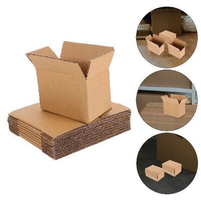 10 Pcs Small Package Carton Packaging Box Mailbox