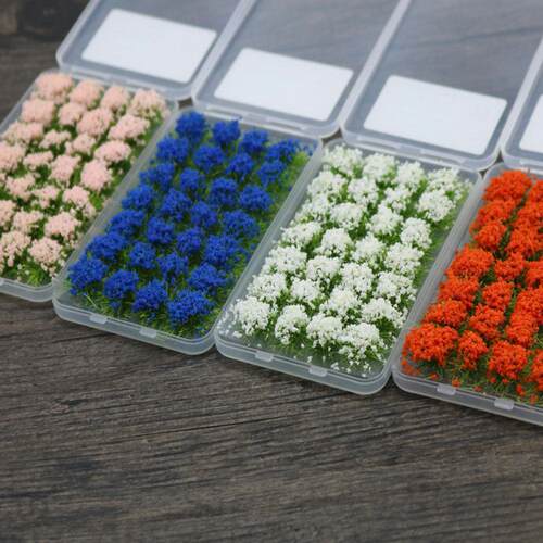DIY Miniature Garden Decor Flower Model Landscape Wild Rose